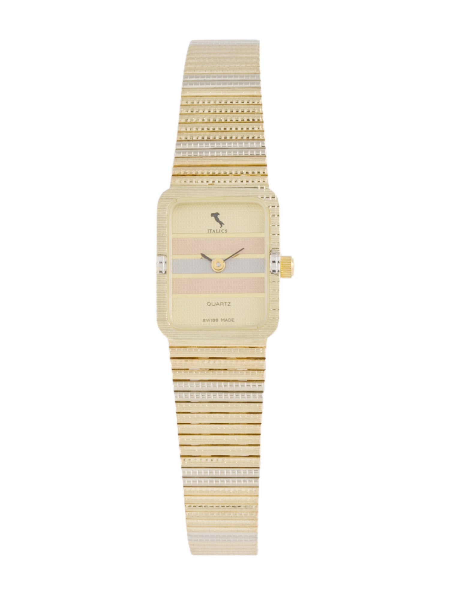 Watch Italics Tri-Color Vintage Watch