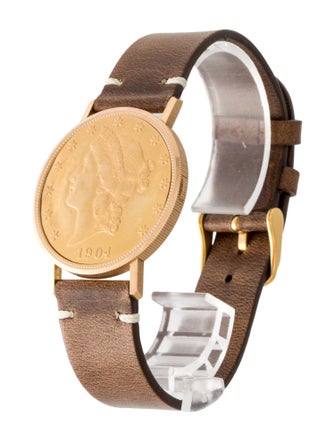 Watch Eska Hidden 1904 Twenty Dollar Coin Watch