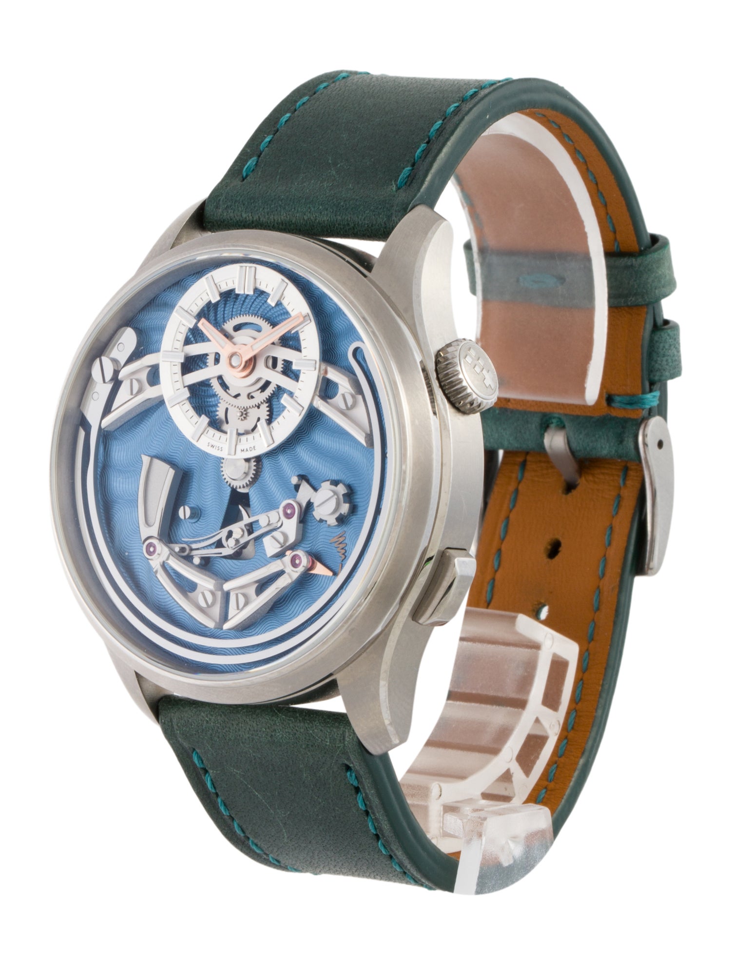 Watch Christopher Ward C1 Bel Canto Guilloche Wave Edition