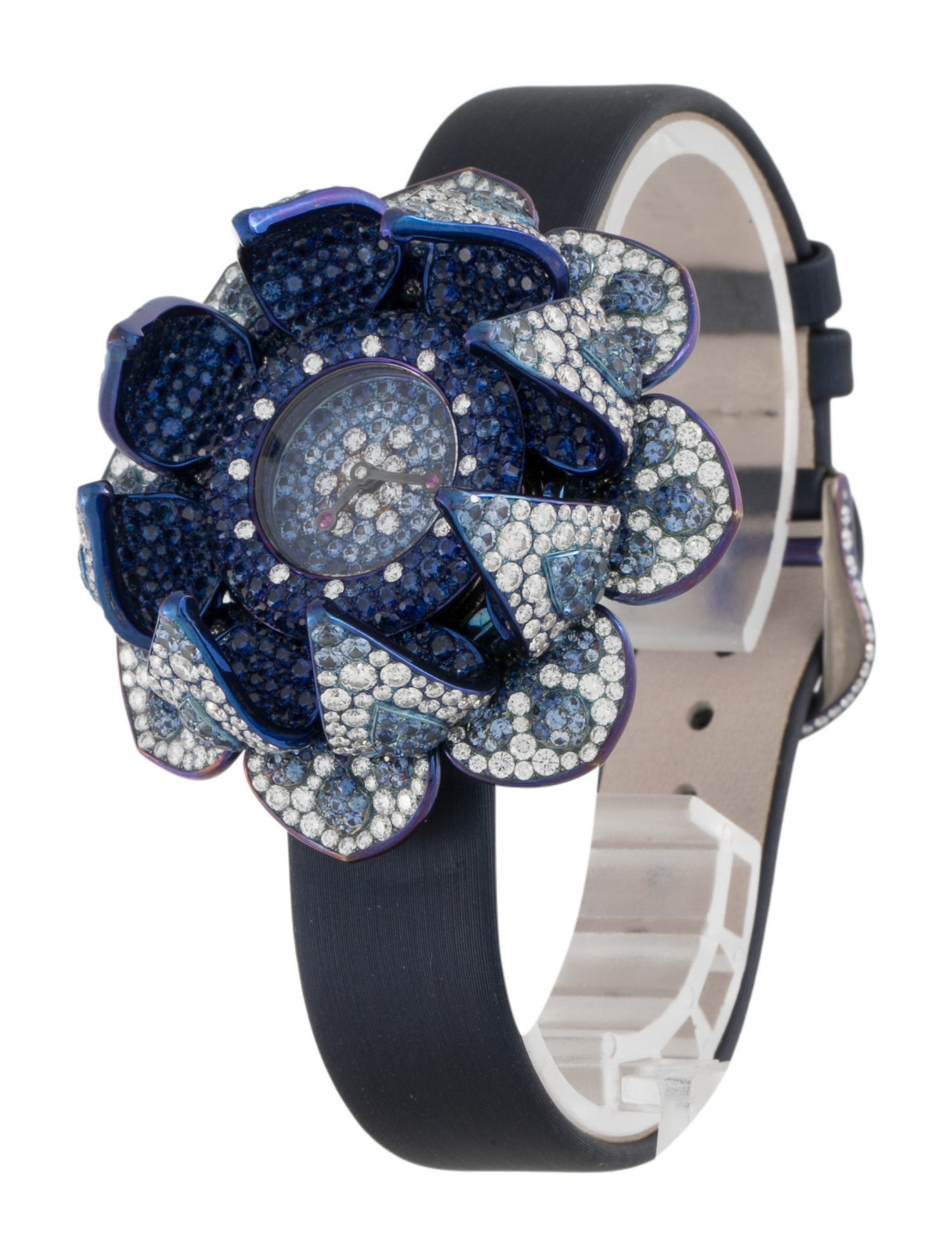 Watch G by GLEN SPIRO Secret Flower Sapphire Reveal