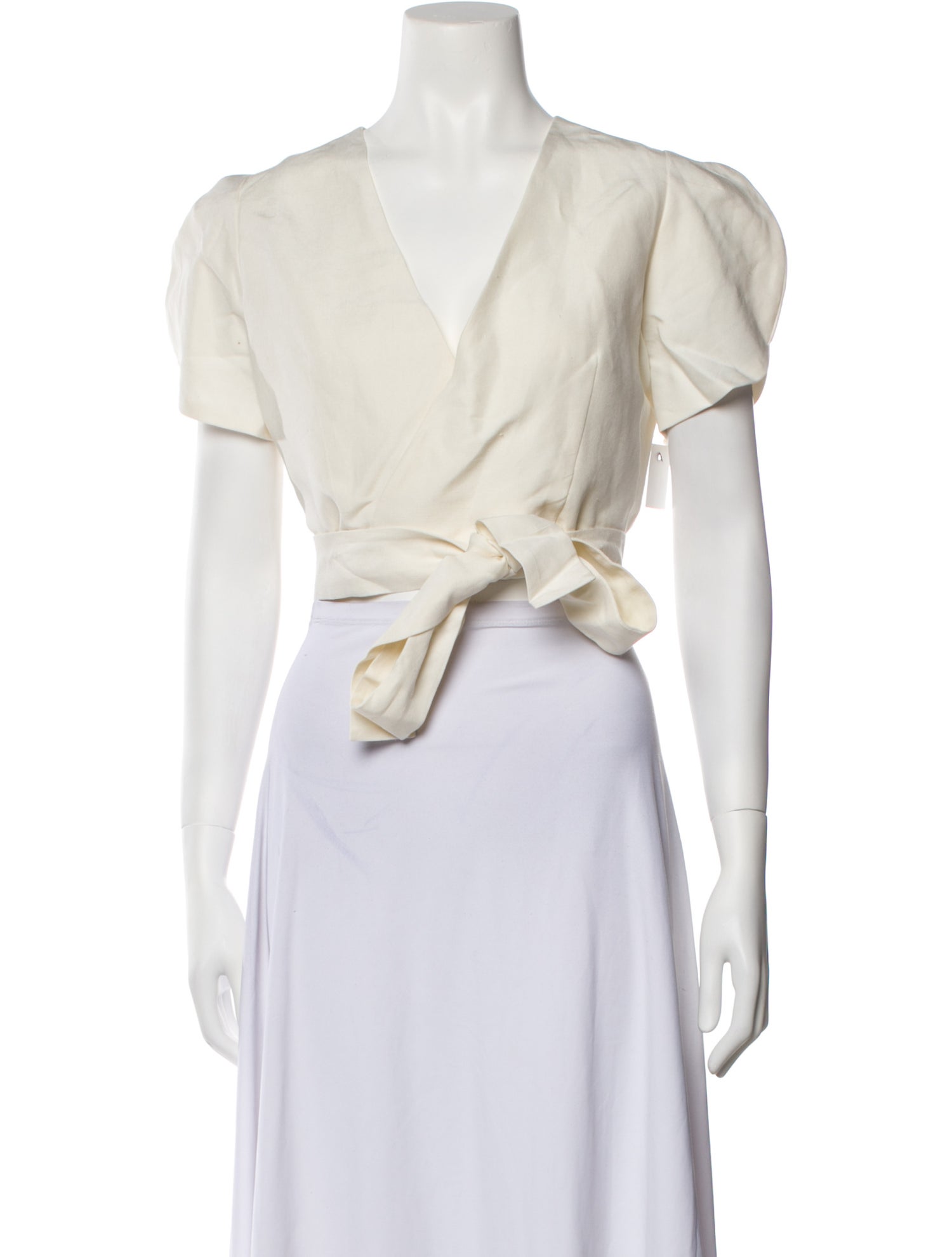 ArtClub Silk V-Neck Top