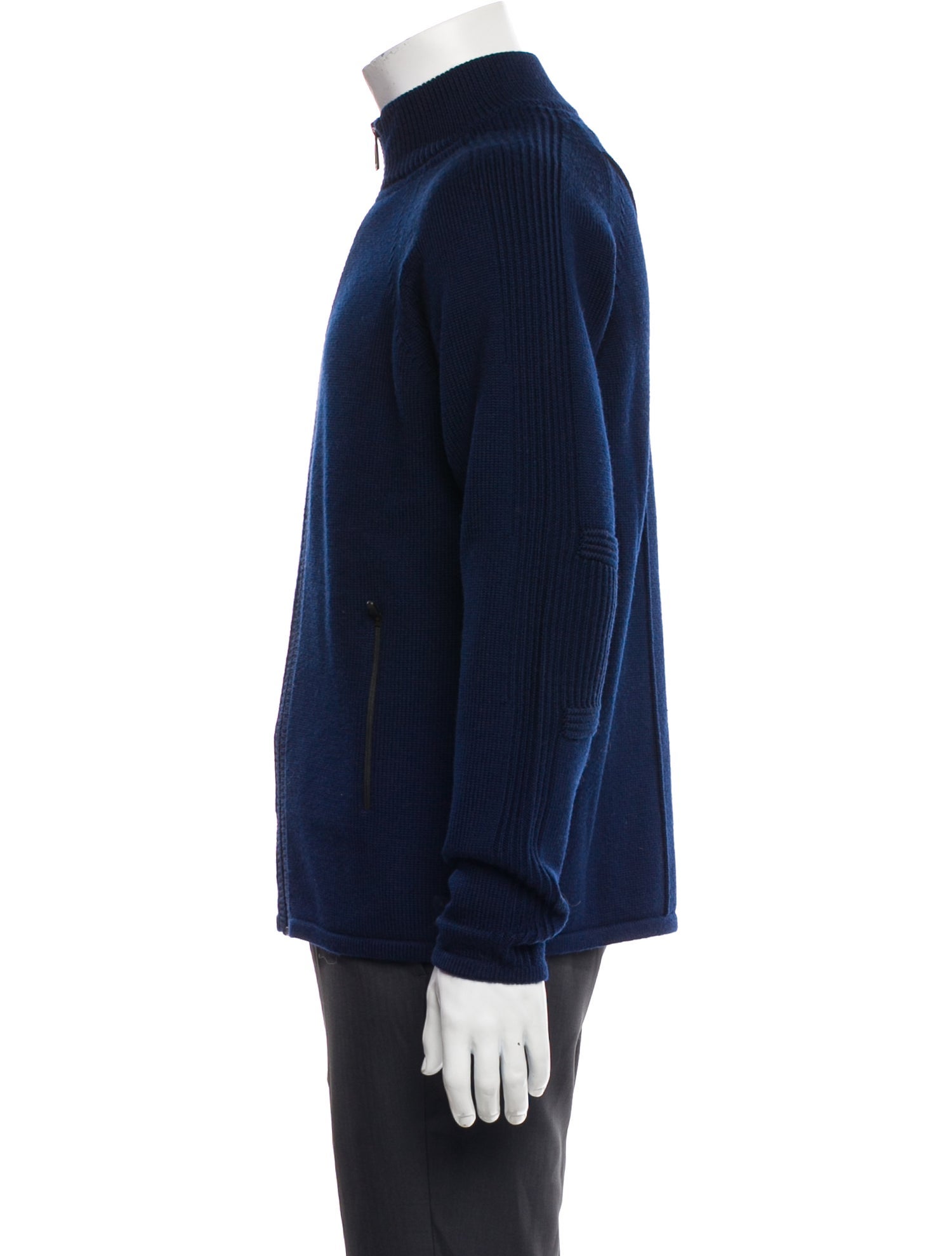 Aether Merino Wool Turtleneck Cardigan