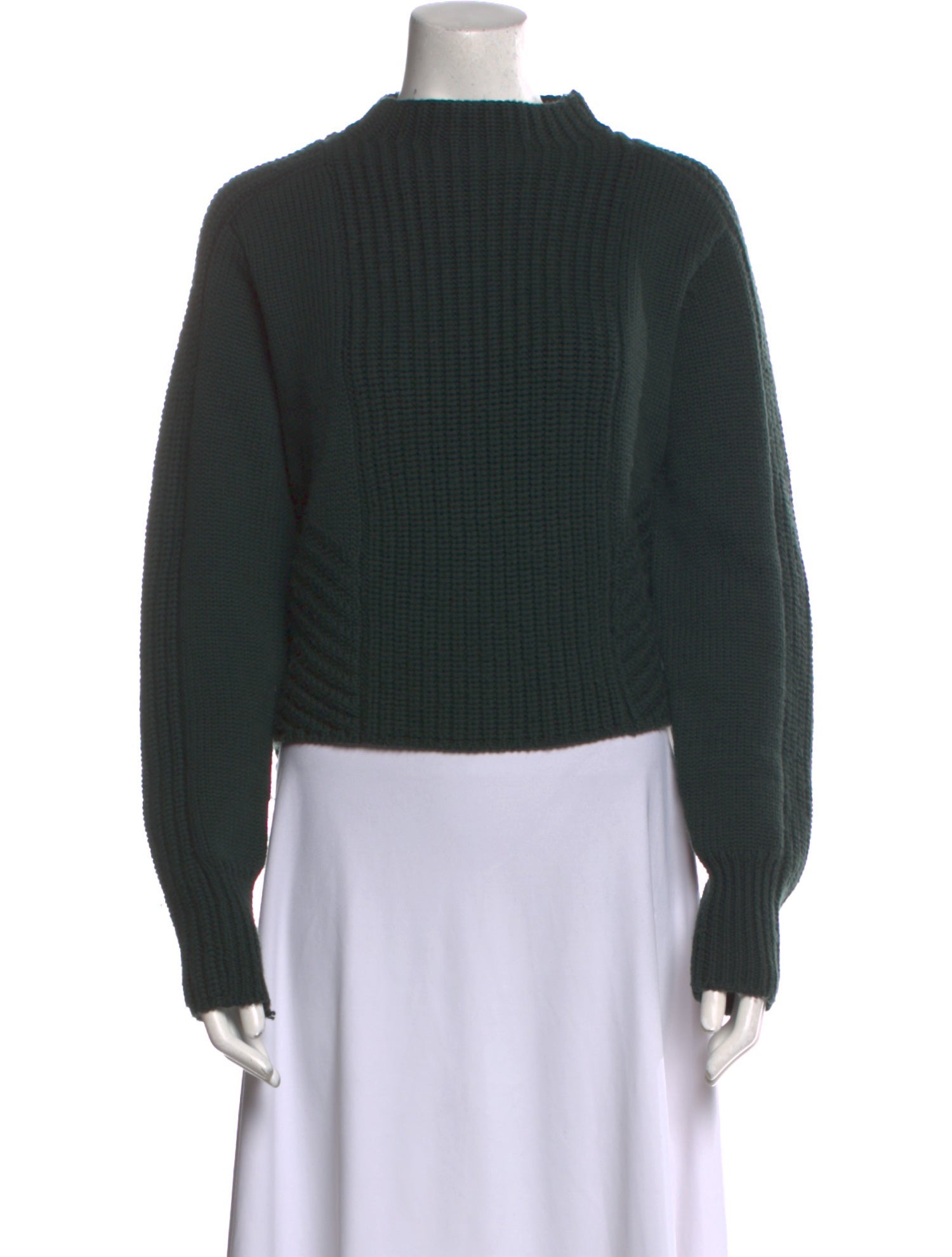 Aether Merino Wool Mock Neck Sweater