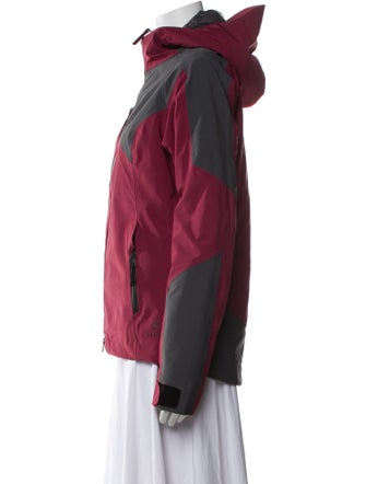 Aether Nylon Colorblock Pattern Jacket