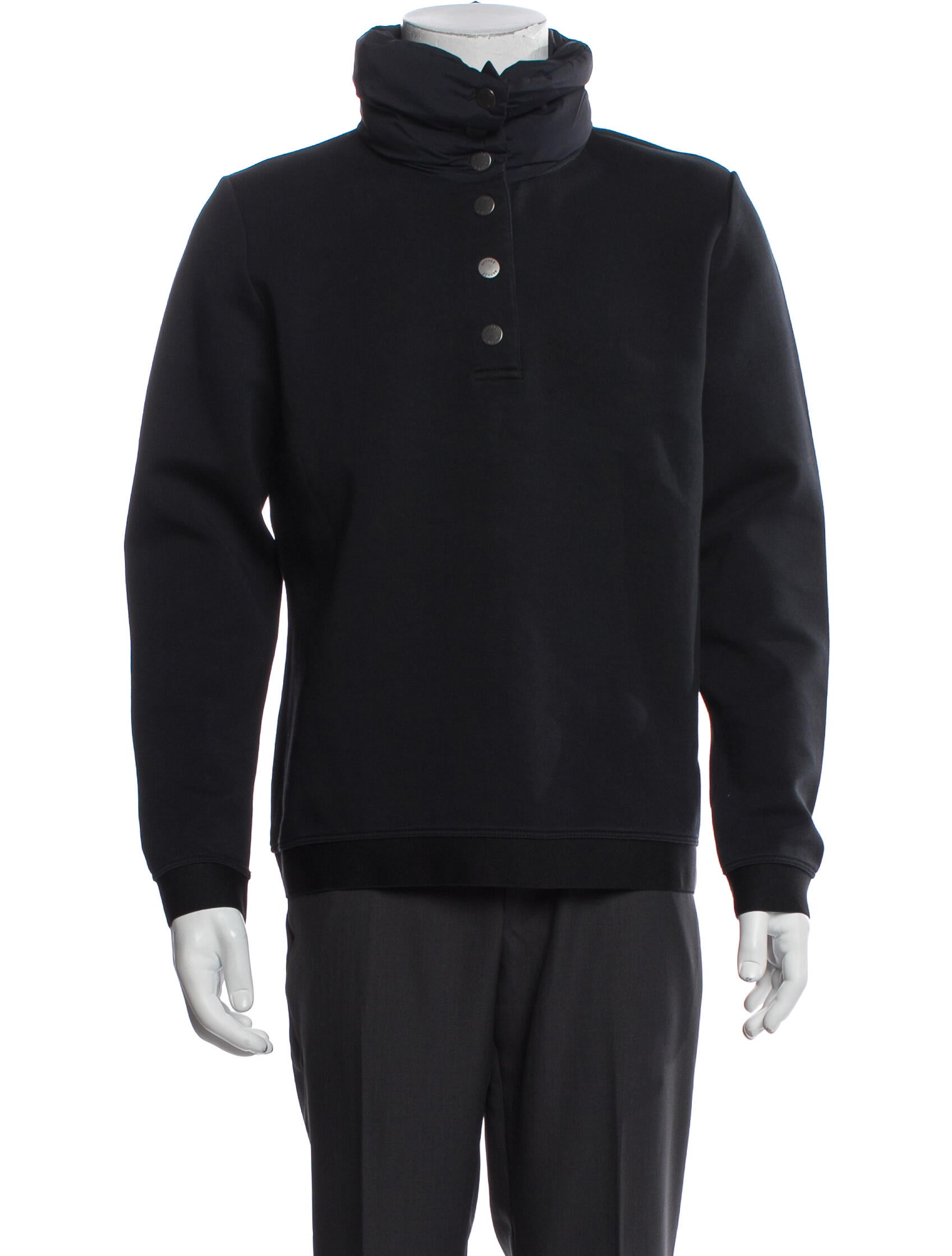 Aether Mock Neck Long Sleeve Sweatshirt