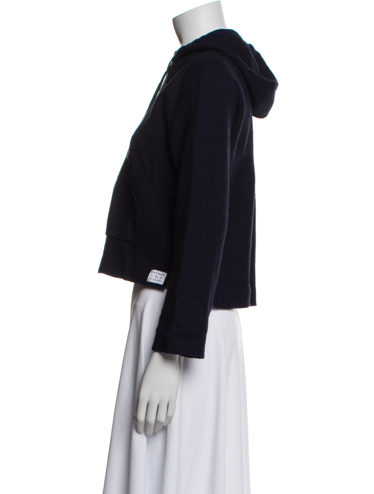 Aether Crew Neck Three-Quarter Sleeve Sweatshirt