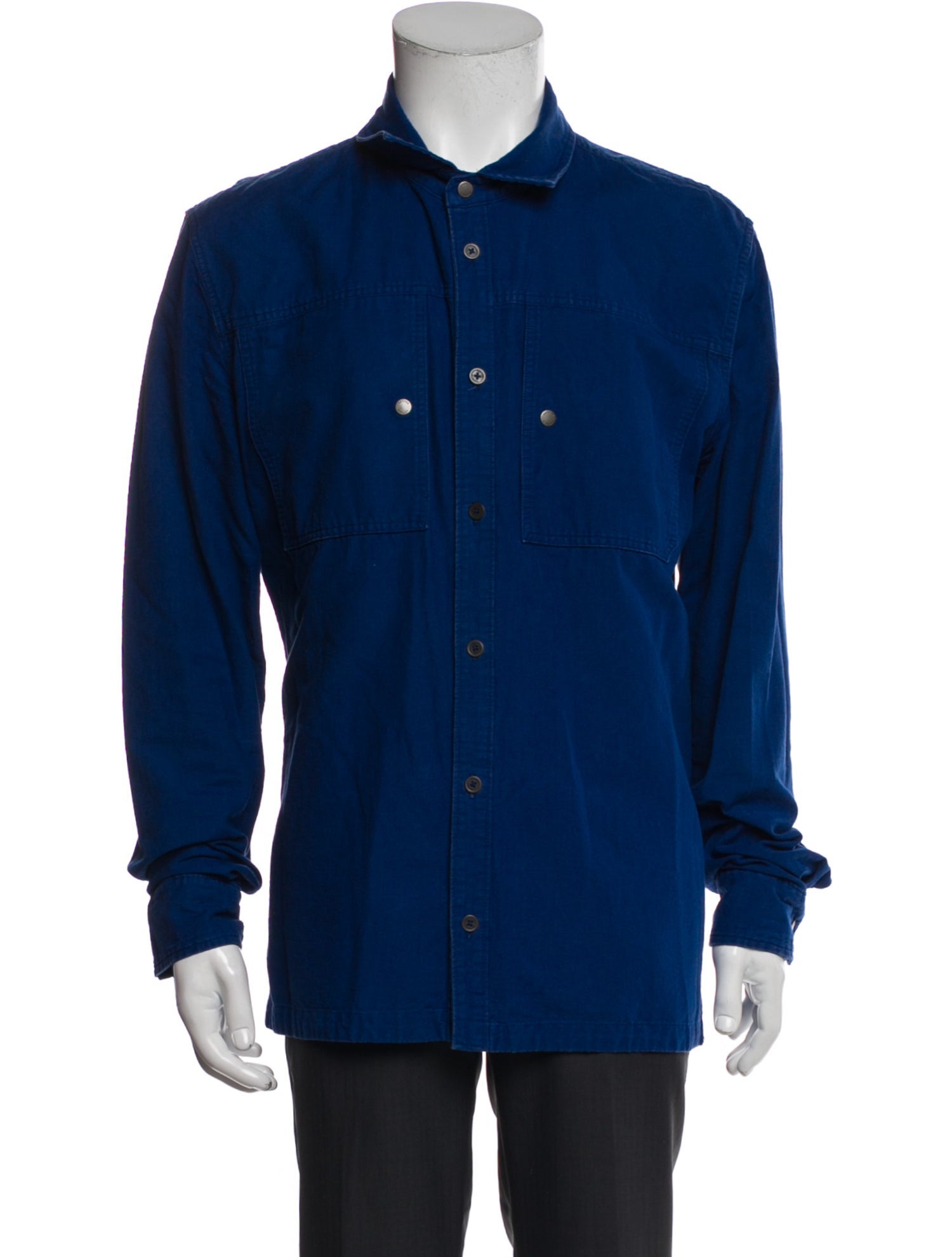 Aether Collar Long Sleeve Polo Shirt