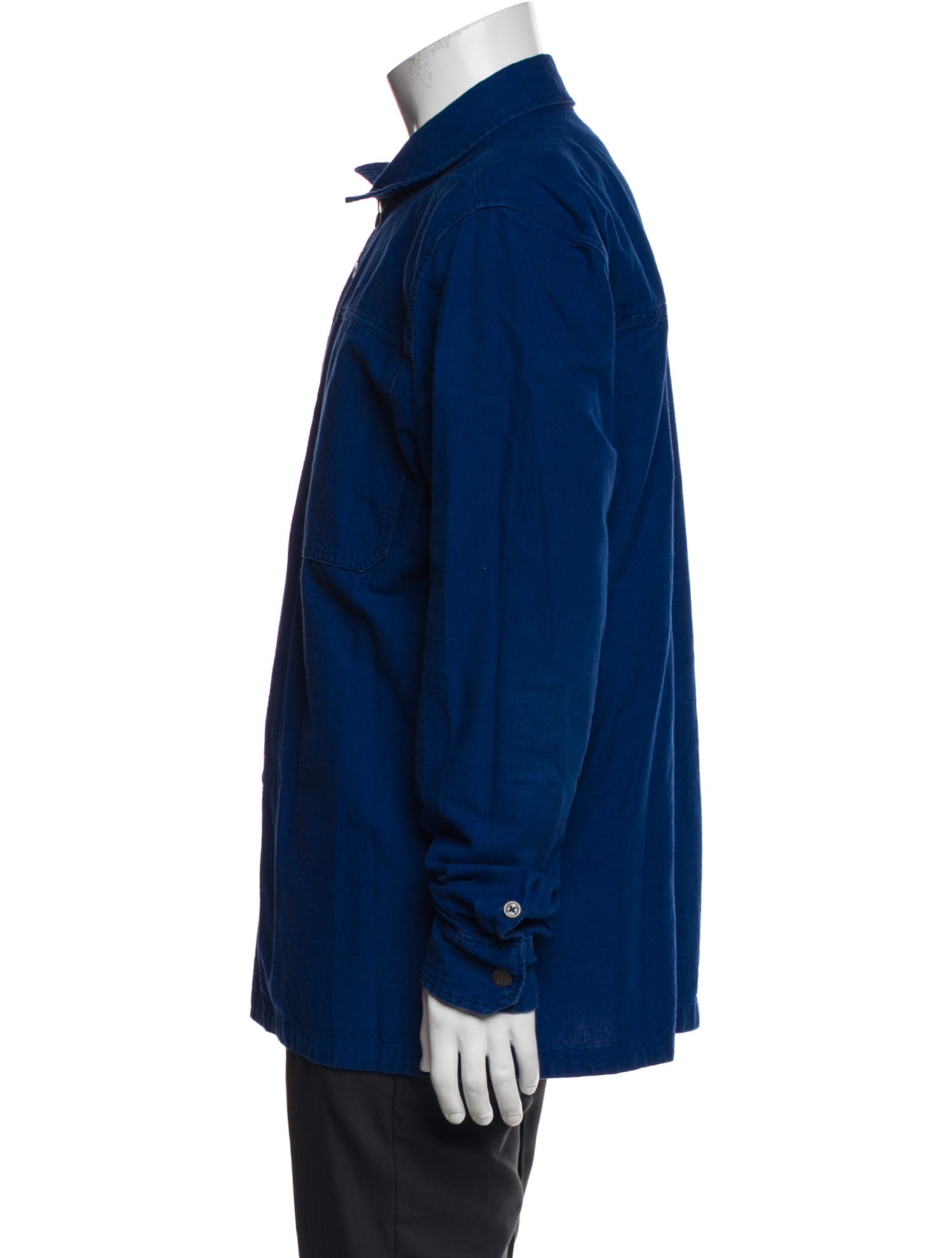 Aether Collar Long Sleeve Polo Shirt