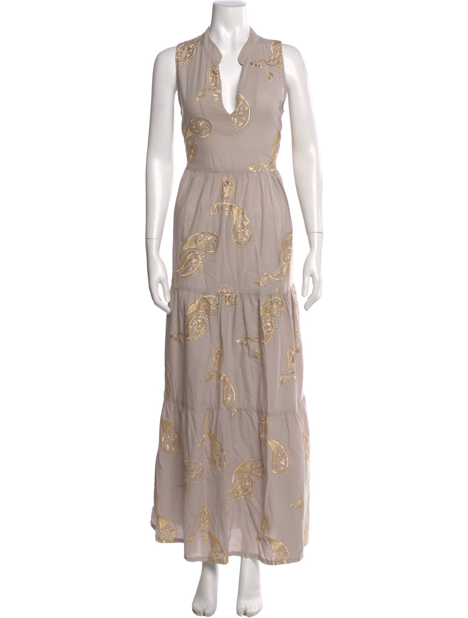 Aether Floral Print Long Dress