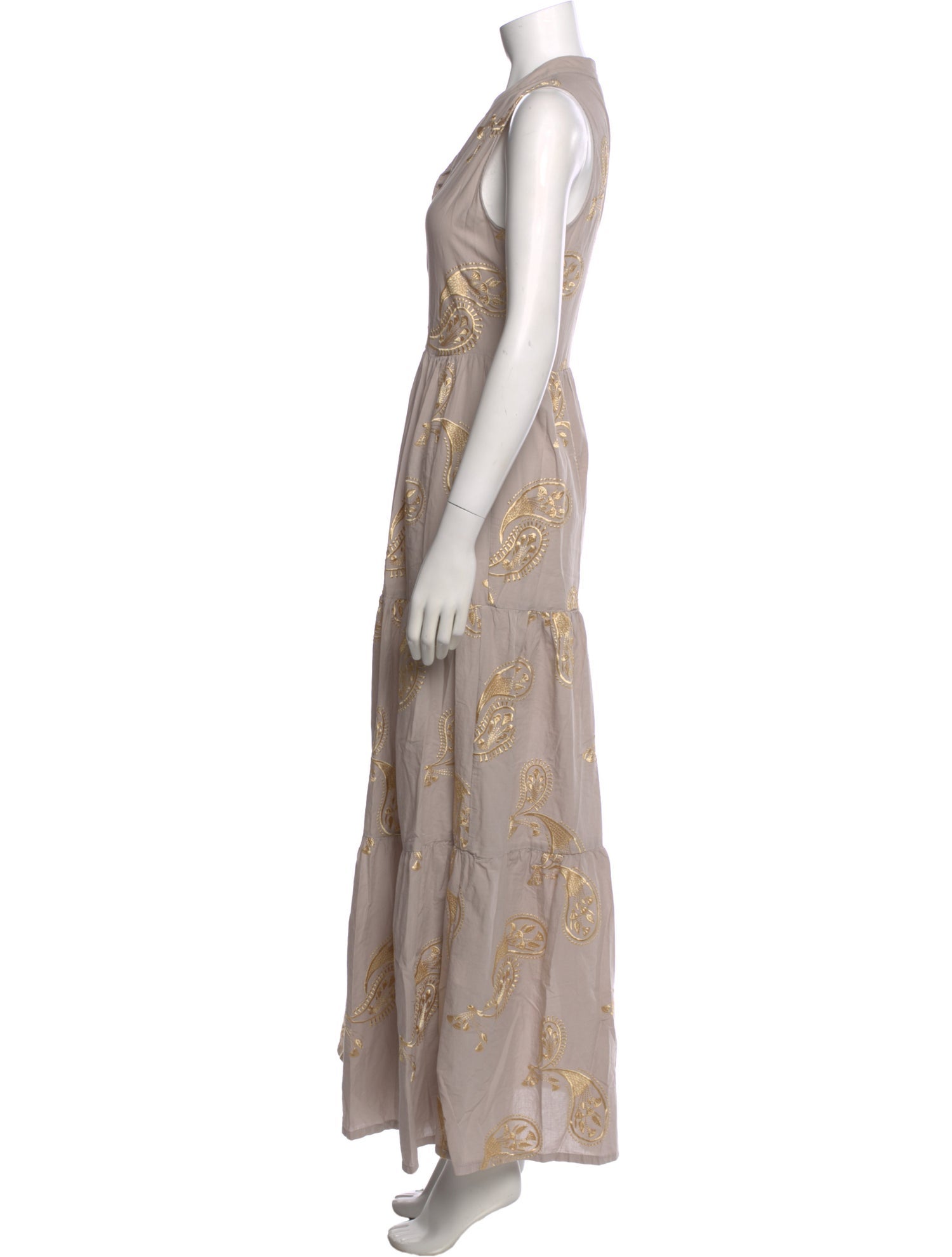 Aether Floral Print Long Dress