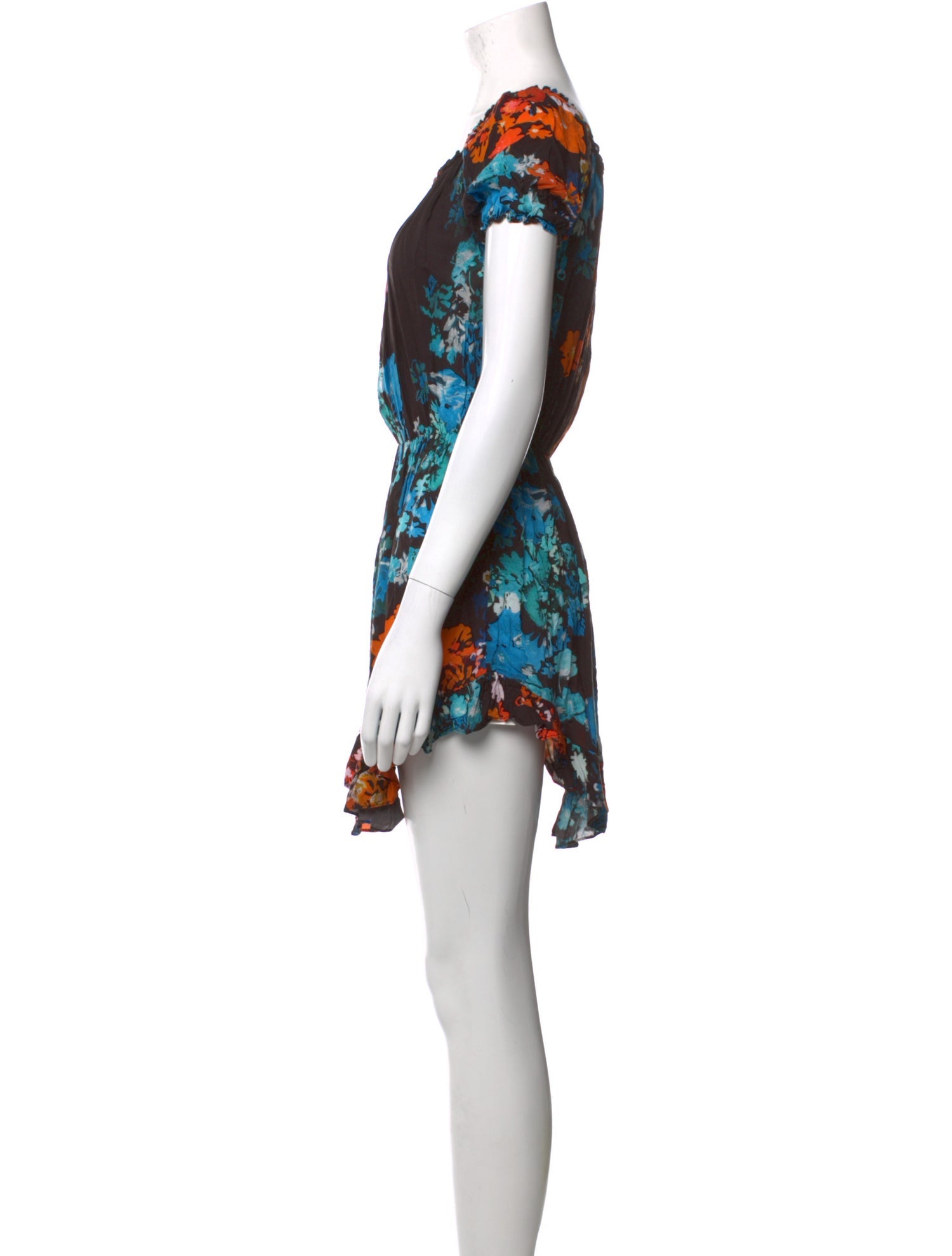 Athena Procopiou Printed Mini Dress