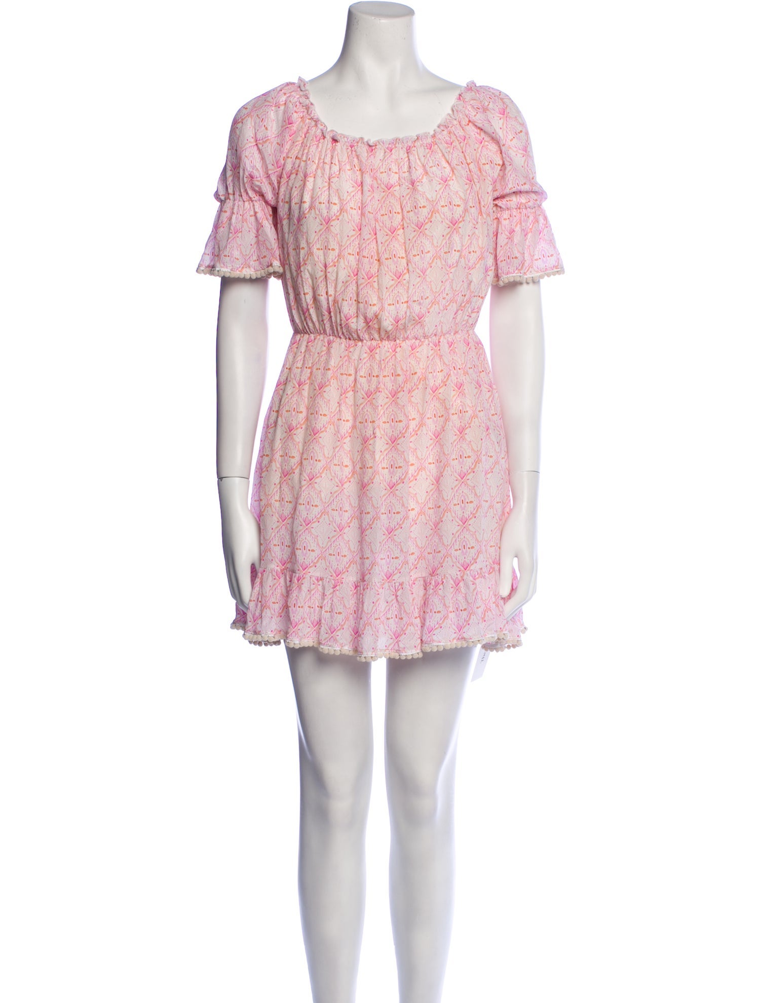 Athena Procopiou Silk Mini Dress