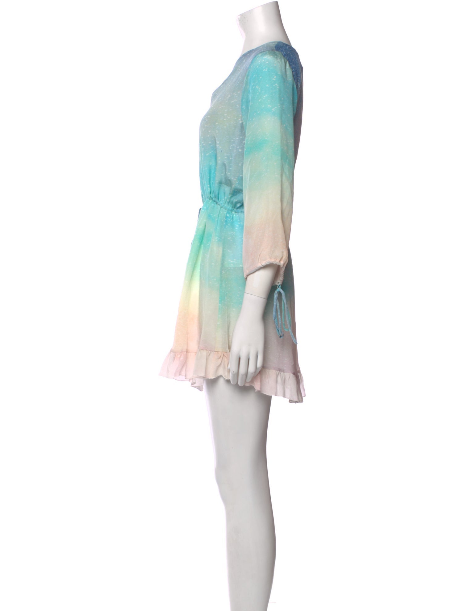 Athena Procopiou Silk Mini Dress w/ Tags