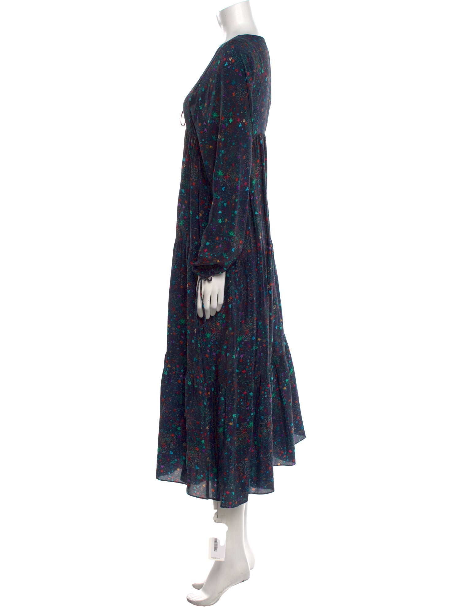 Athena Procopiou Silk Long Dress