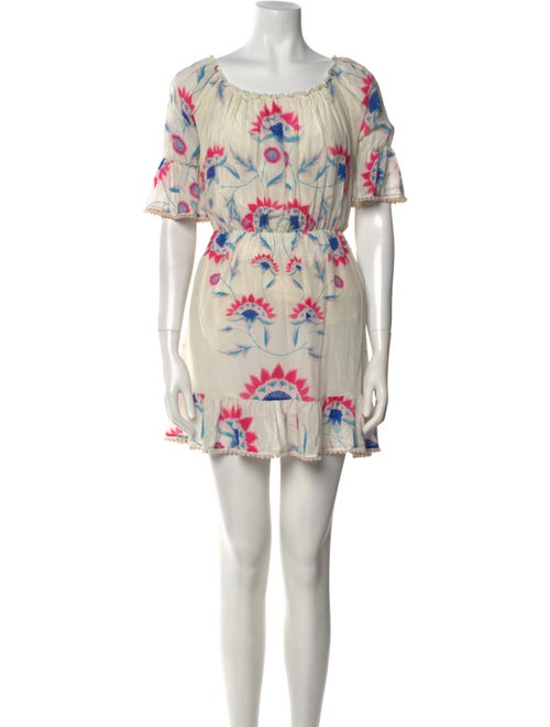 Athena Procopiou Printed Mini Dress