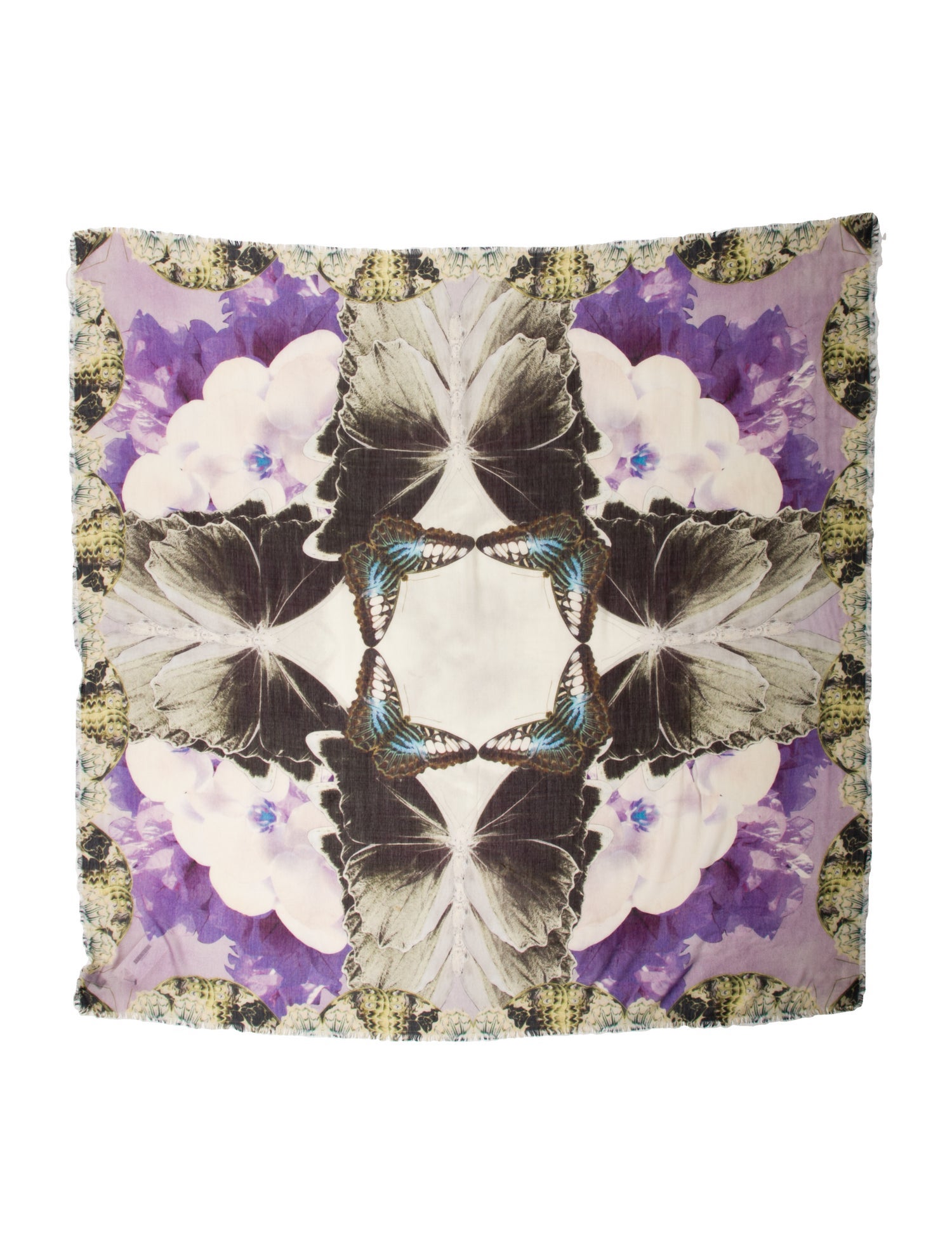 Athena Procopiou Cashmere Printed Scarf