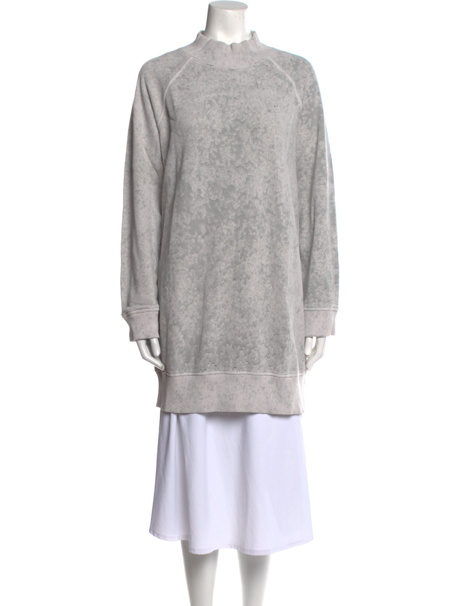 ATM Mock Neck Long Sleeve Sweatshirt w/ Tags