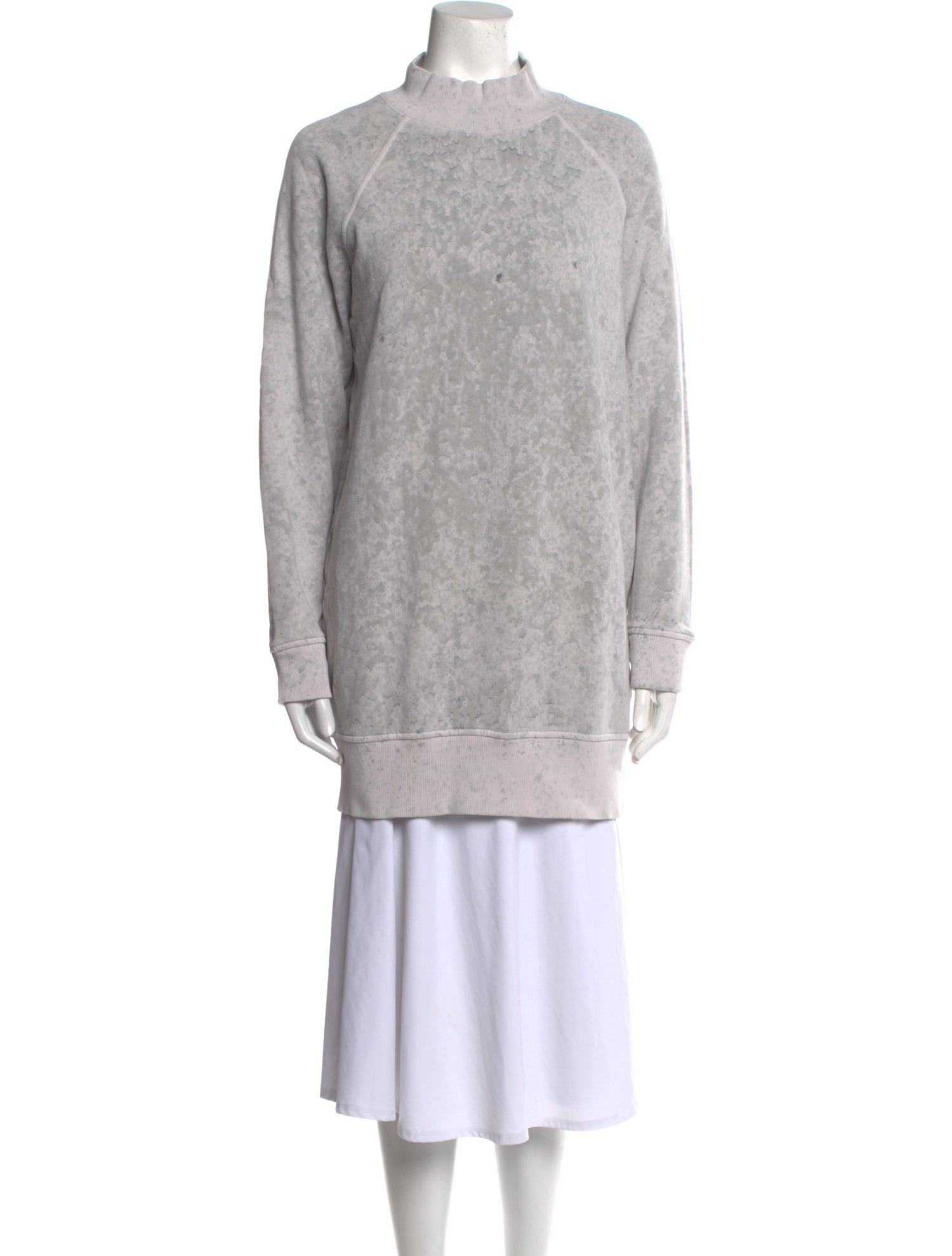 ATM Mock Neck Long Sleeve Sweatshirt w/ Tags