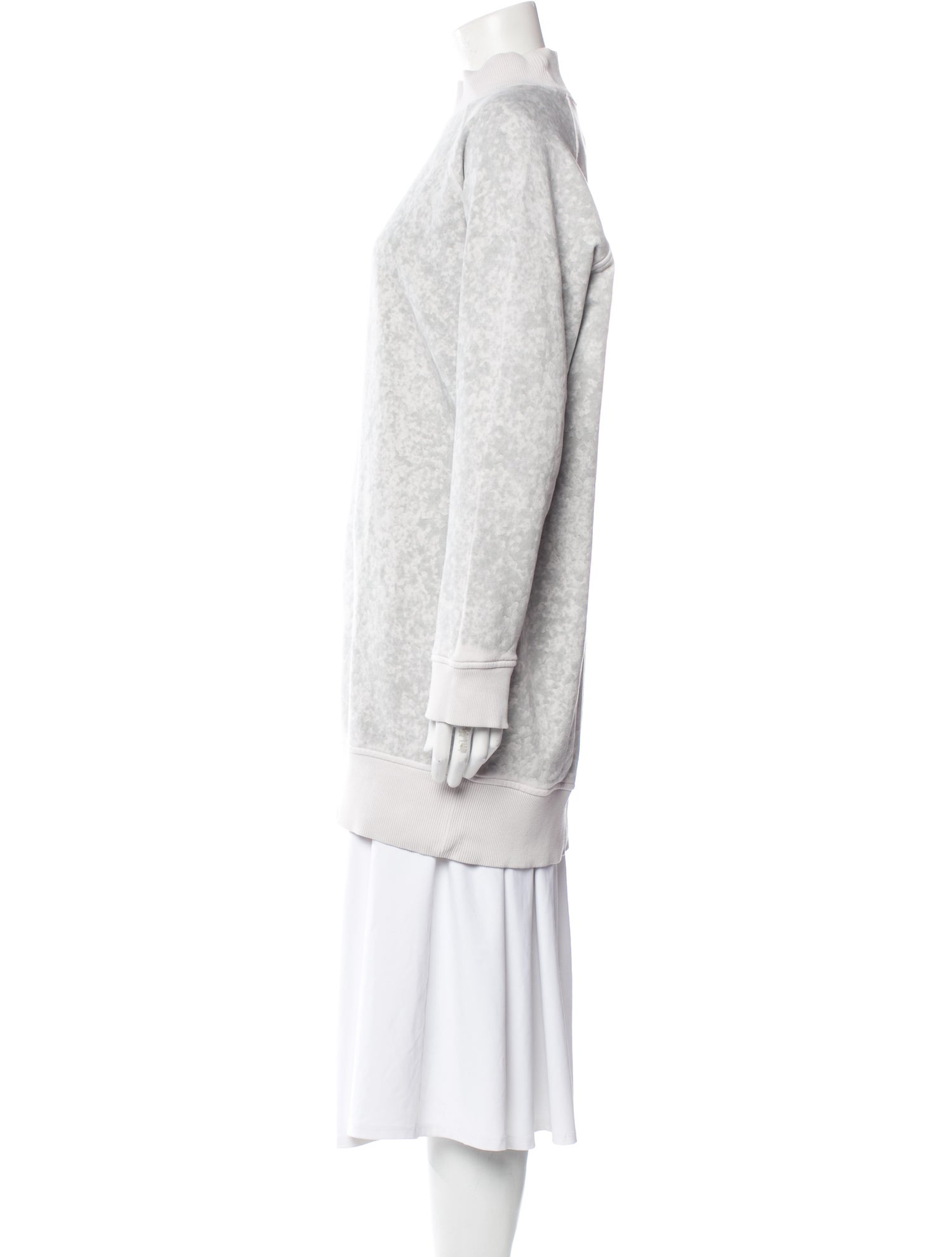 ATM Mock Neck Long Sleeve Sweatshirt