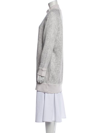 ATM Mock Neck Long Sleeve Sweatshirt