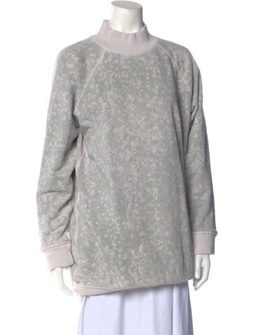 ATM Anthony Thomas Melillo Tops Mock Neck Long Sleeve Sweatshirt S