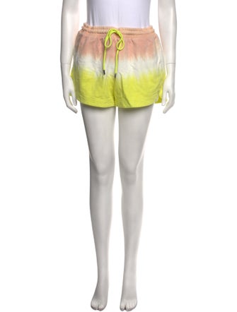 ATM Tie-Dye Print Mini Shorts