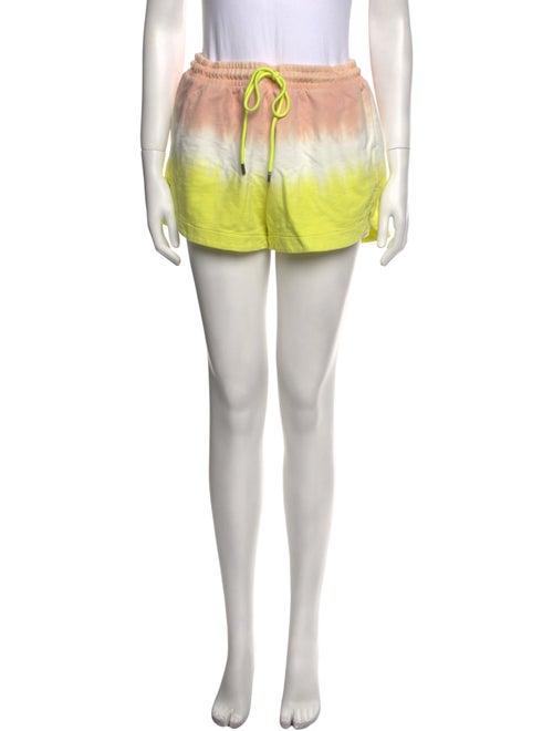 ATM Tie-Dye Print Mini Shorts