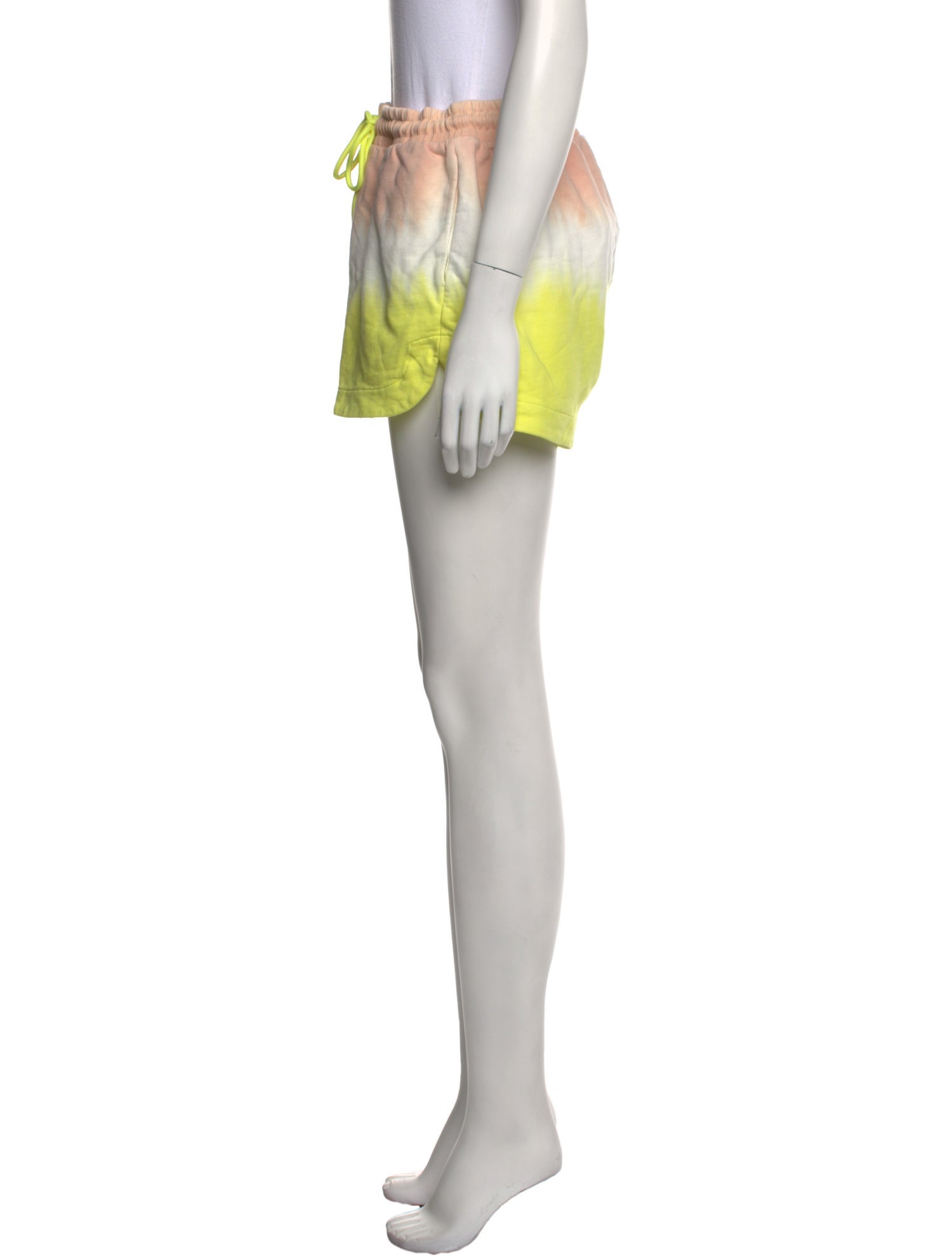 ATM Tie-Dye Print Mini Shorts