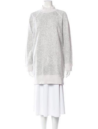 ATM Anthony Thomas Melillo Mock Neck Long Sleeve Tunic