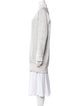 ATM Anthony Thomas Melillo Mock Neck Long Sleeve Tunic