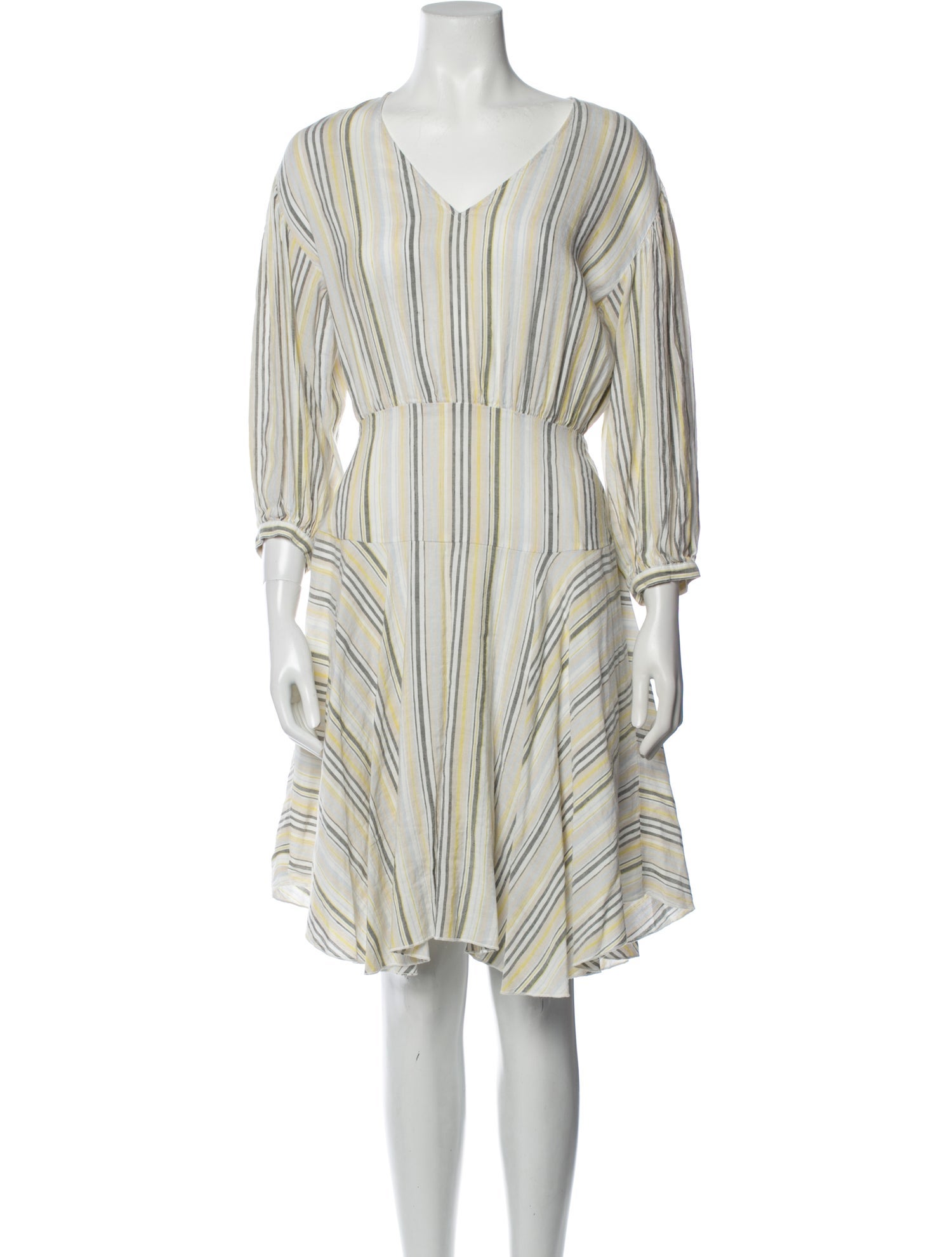 ATM Anthony Thomas Melillo Striped Midi Length Dress w/ Tags