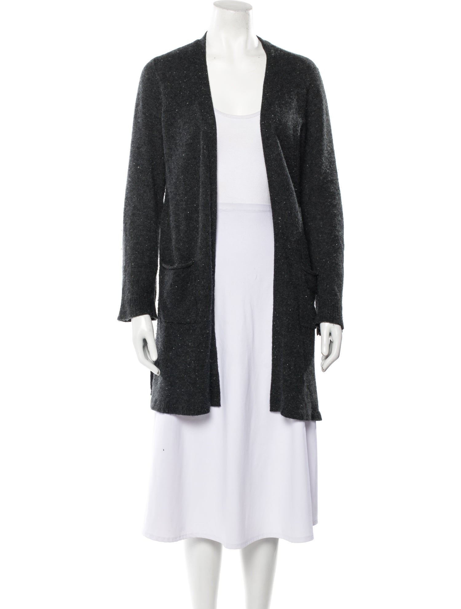 ATM Anthony Thomas Melillo Cashmere Open Front Sweater