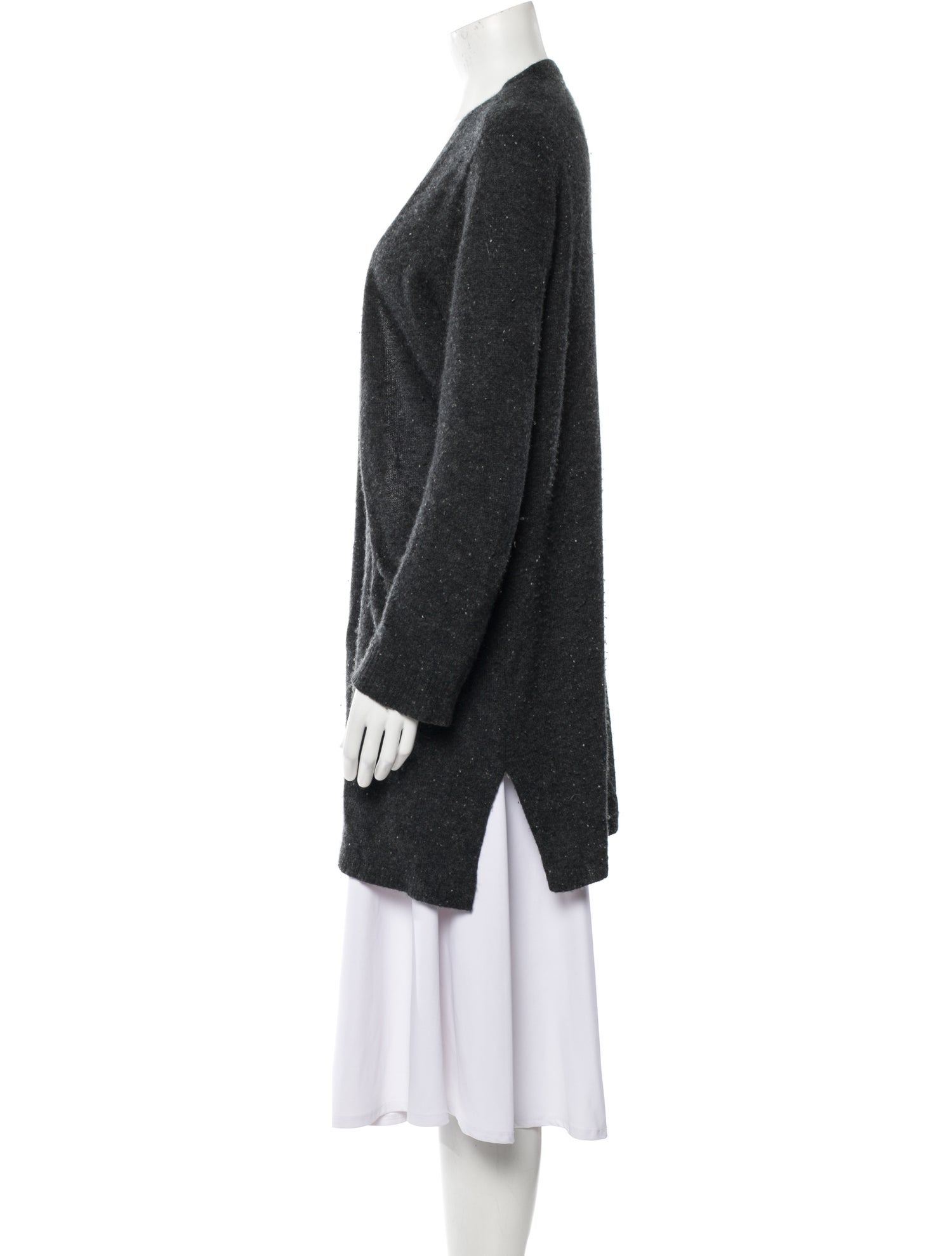 ATM Anthony Thomas Melillo Cashmere Open Front Sweater
