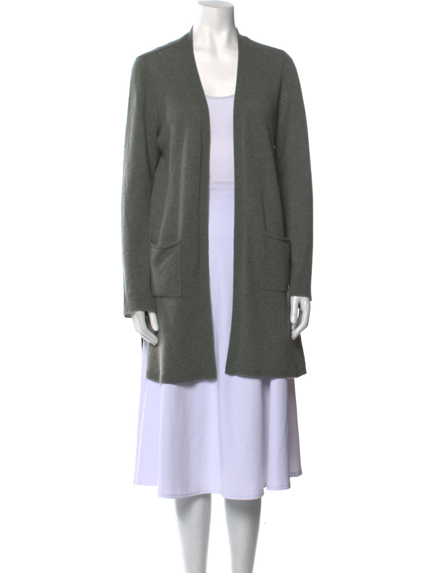 ATM Anthony Thomas Melillo Cashmere Open Front Sweater