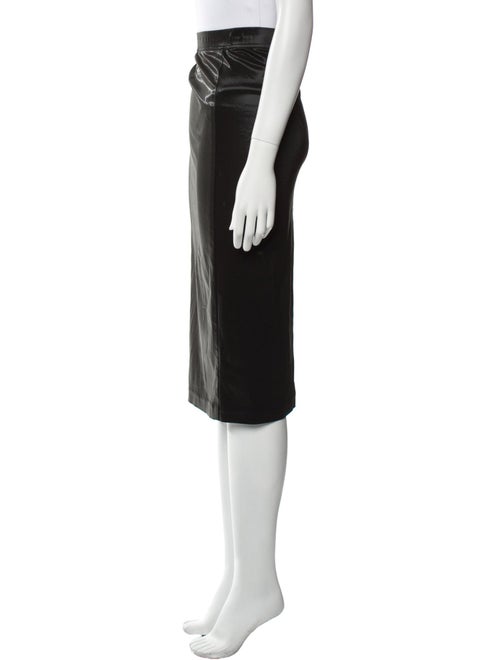 ATM Anthony Thomas Melillo Grosgrain Trim Knee-Length Skirt