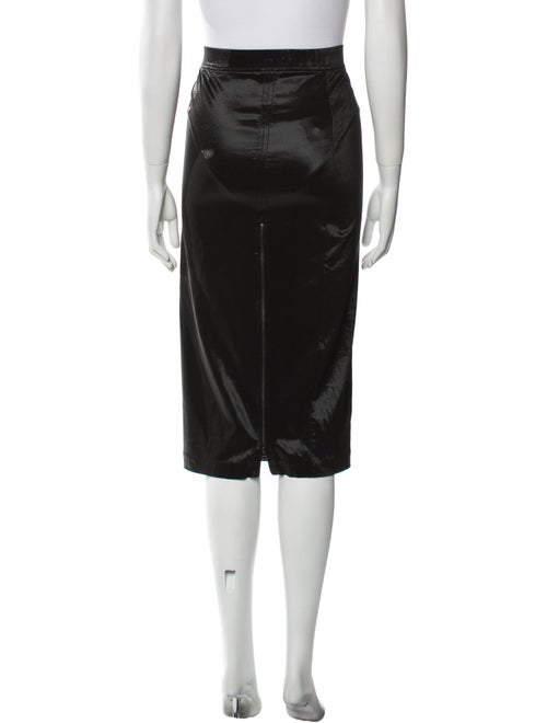 ATM Anthony Thomas Melillo Grosgrain Trim Knee-Length Skirt