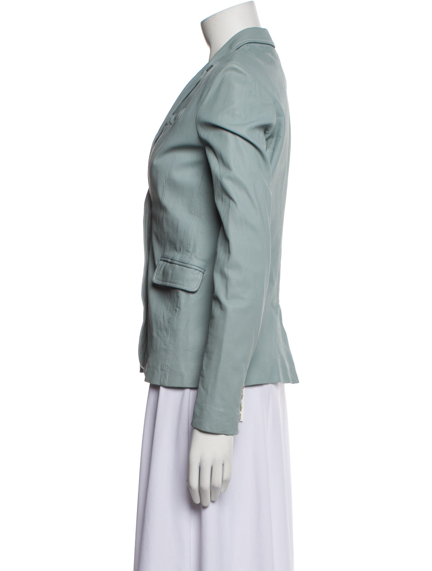 ATM Anthony Thomas Melillo Leather Blazer