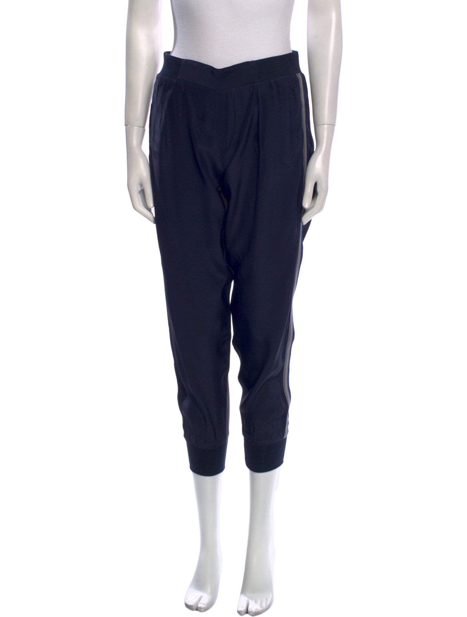 ATM Anthony Thomas Melillo Silk Skinny Leg Pants