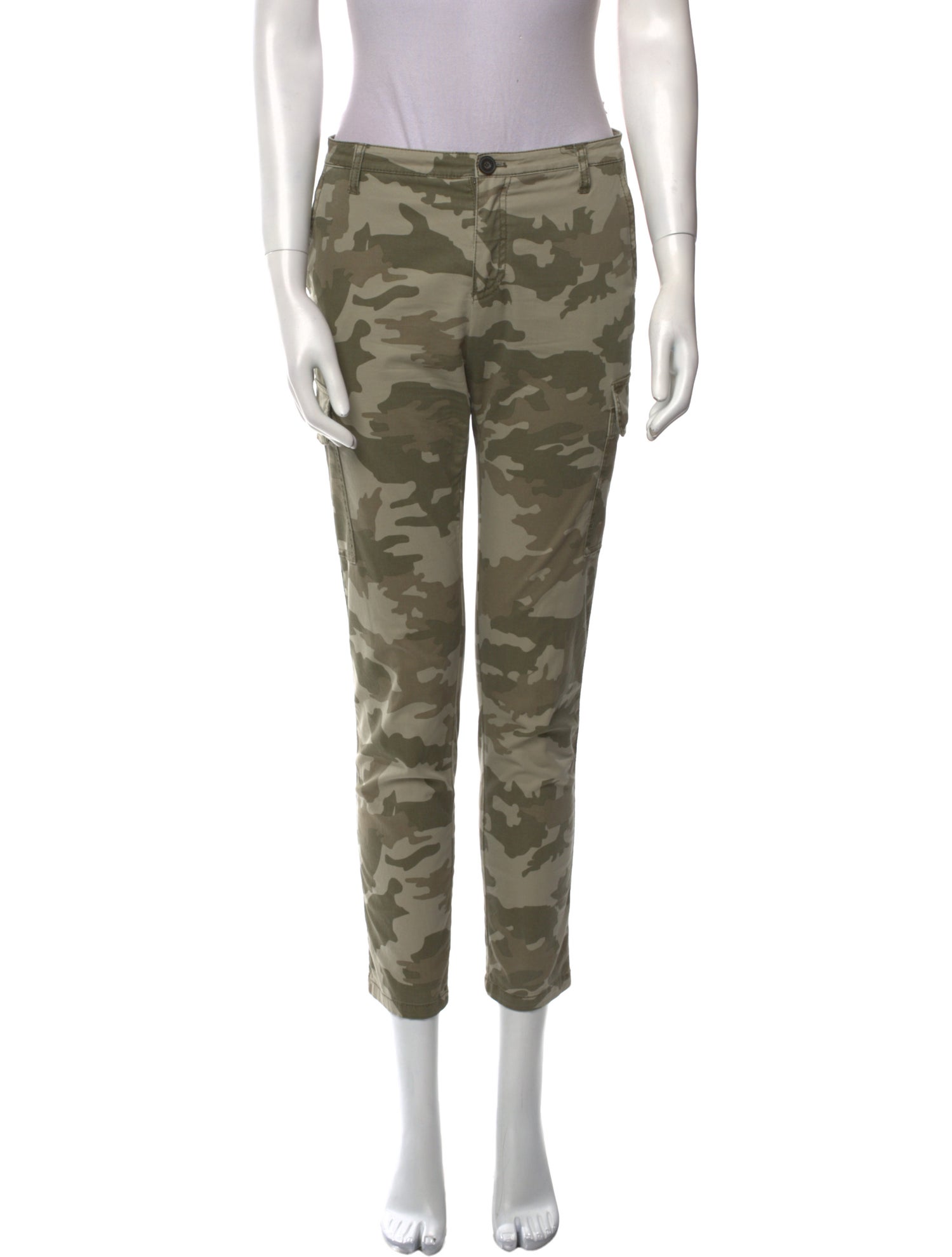 ATM Anthony Thomas Melillo Camouflage Print Skinny Leg Pants