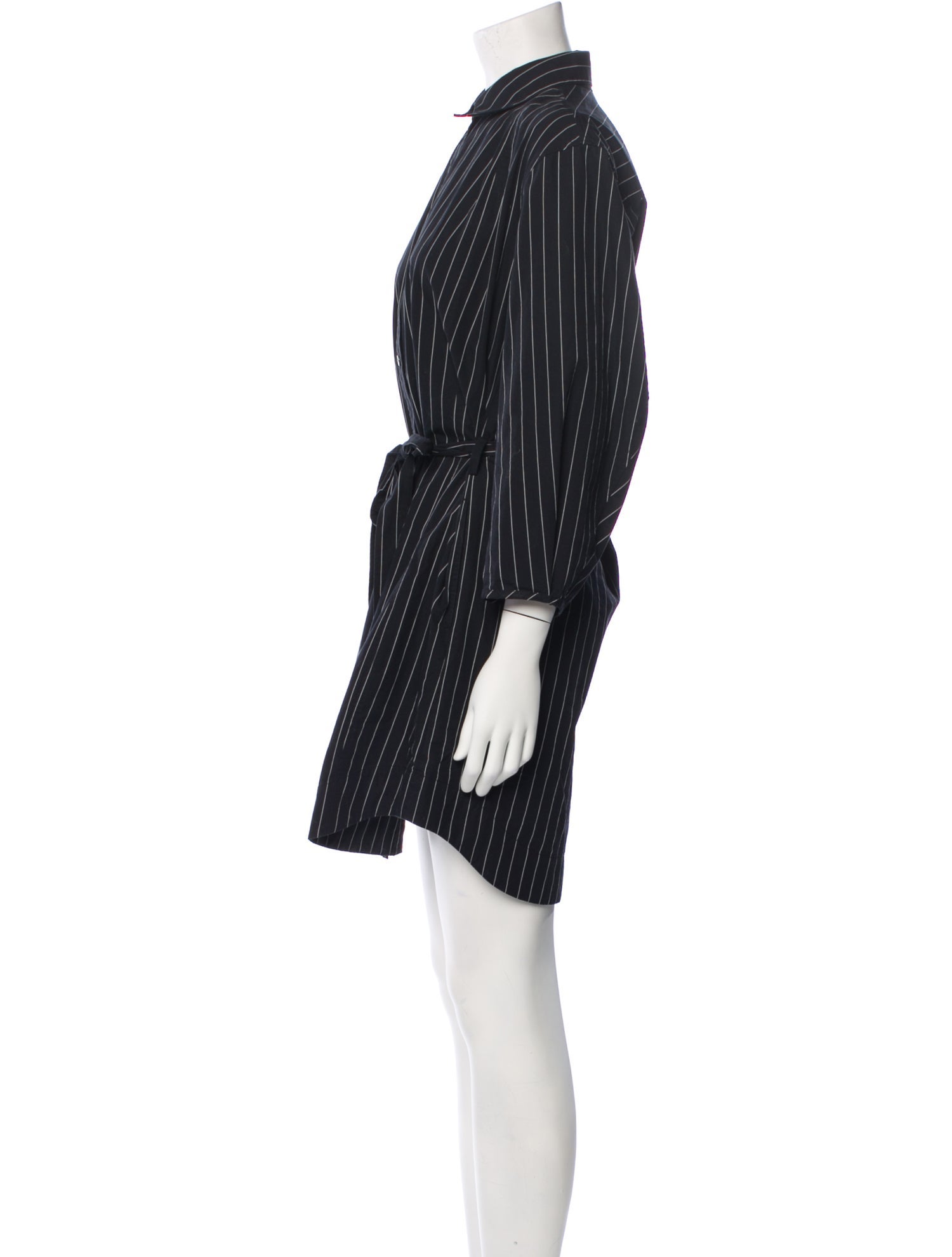 ATM Anthony Thomas Melillo Striped Mini Dress