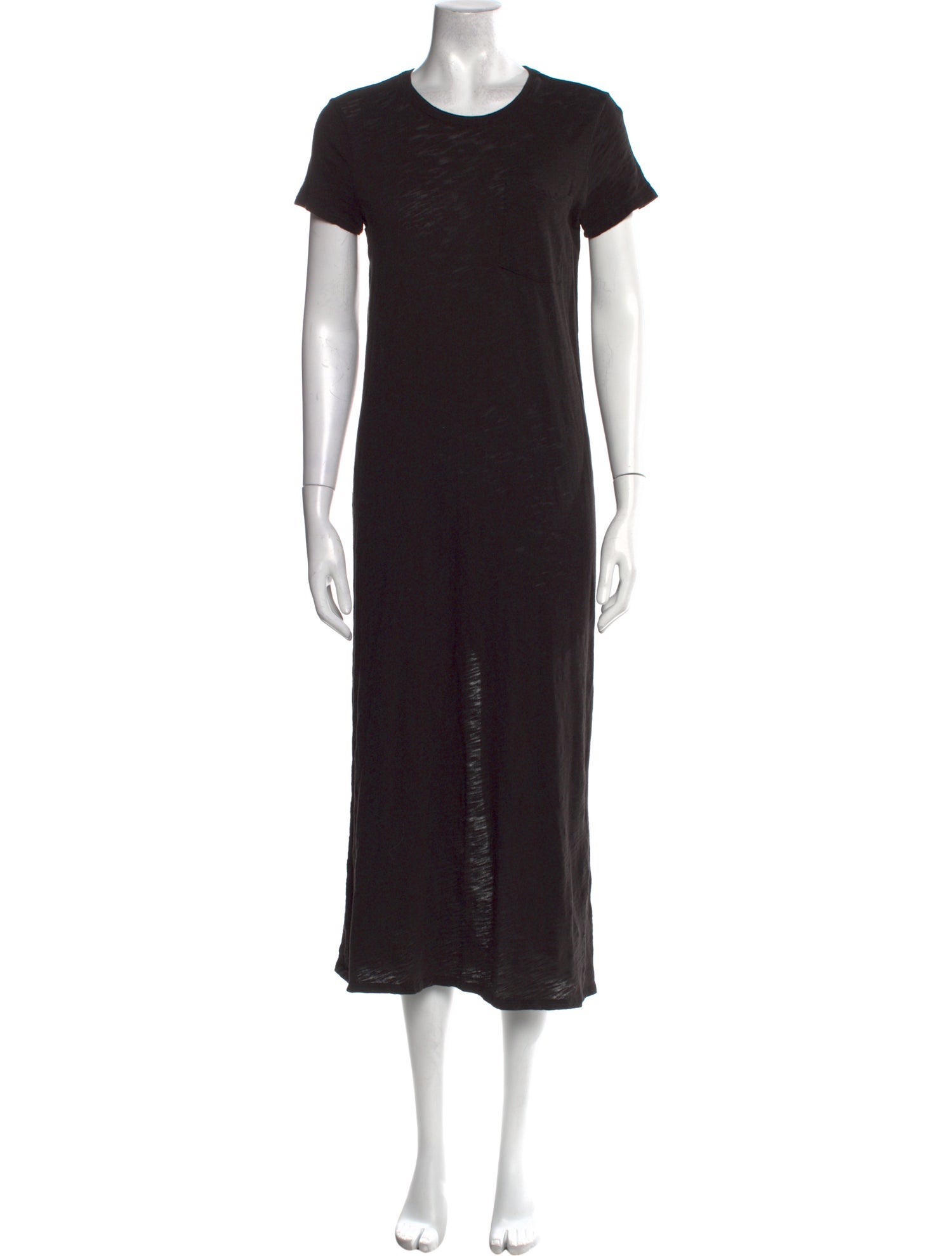 ATM Anthony Thomas Melillo Crew Neck Long Dress
