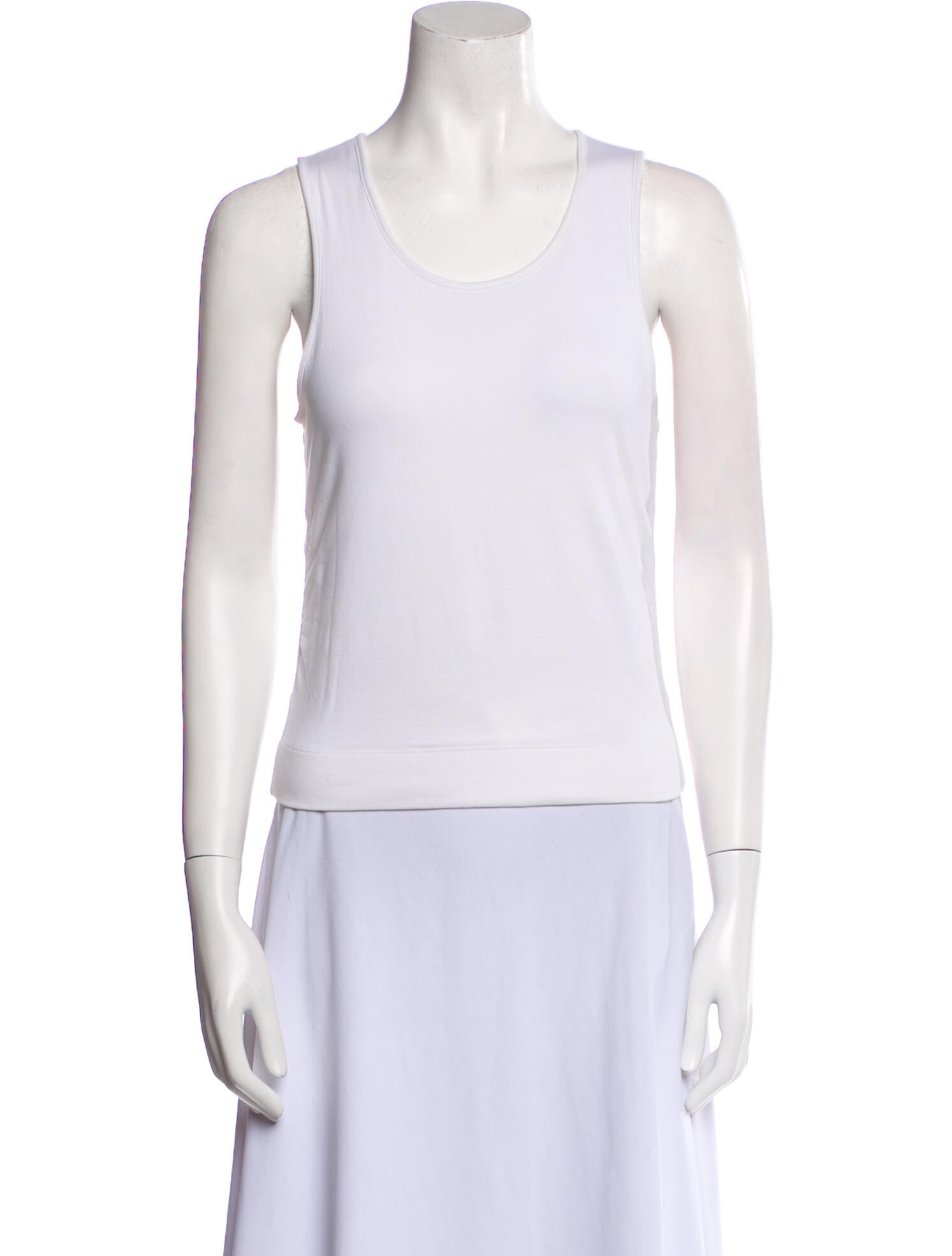 ATM Anthony Thomas Melillo Scoop Neck Sleeveless Top