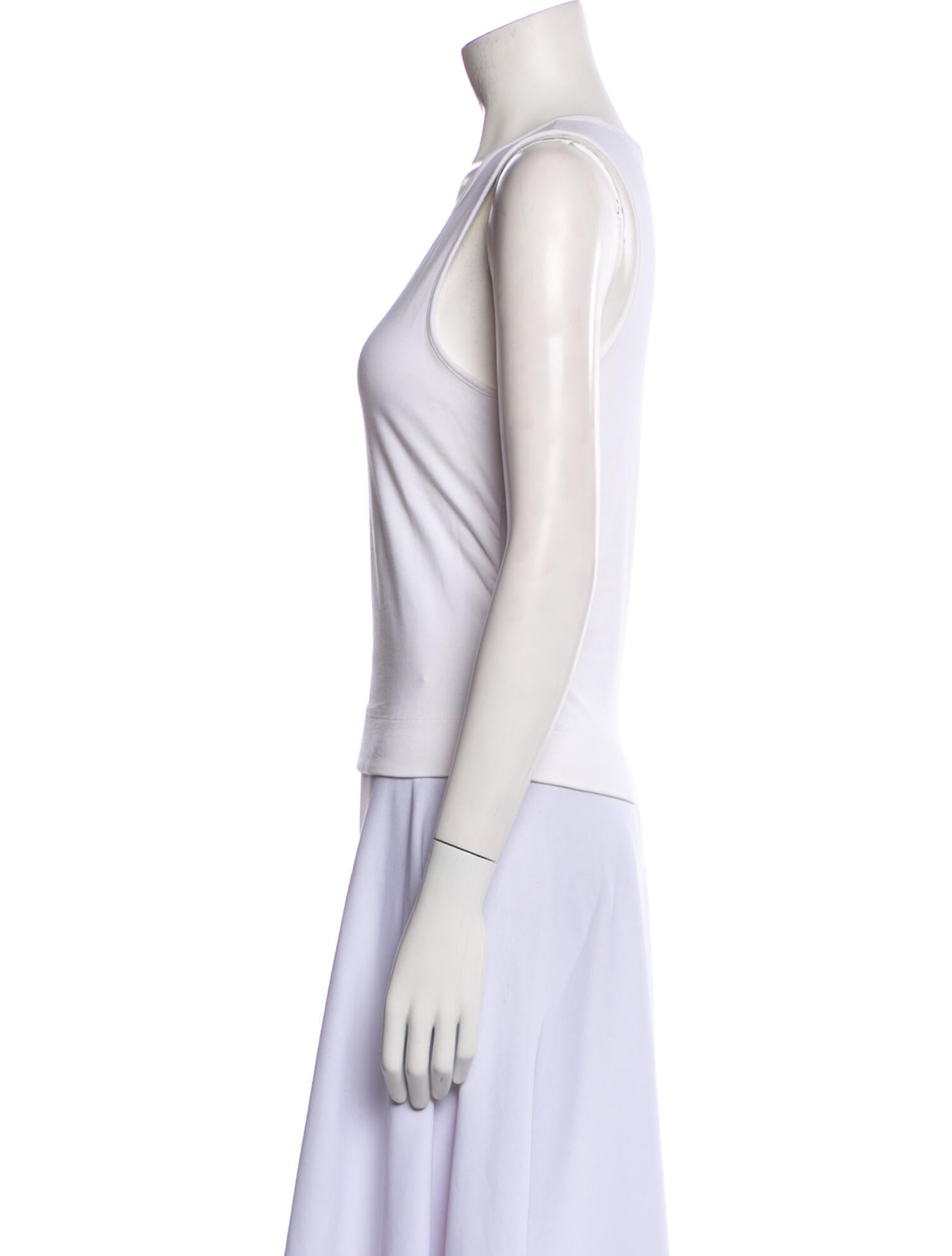 ATM Anthony Thomas Melillo Scoop Neck Sleeveless Top