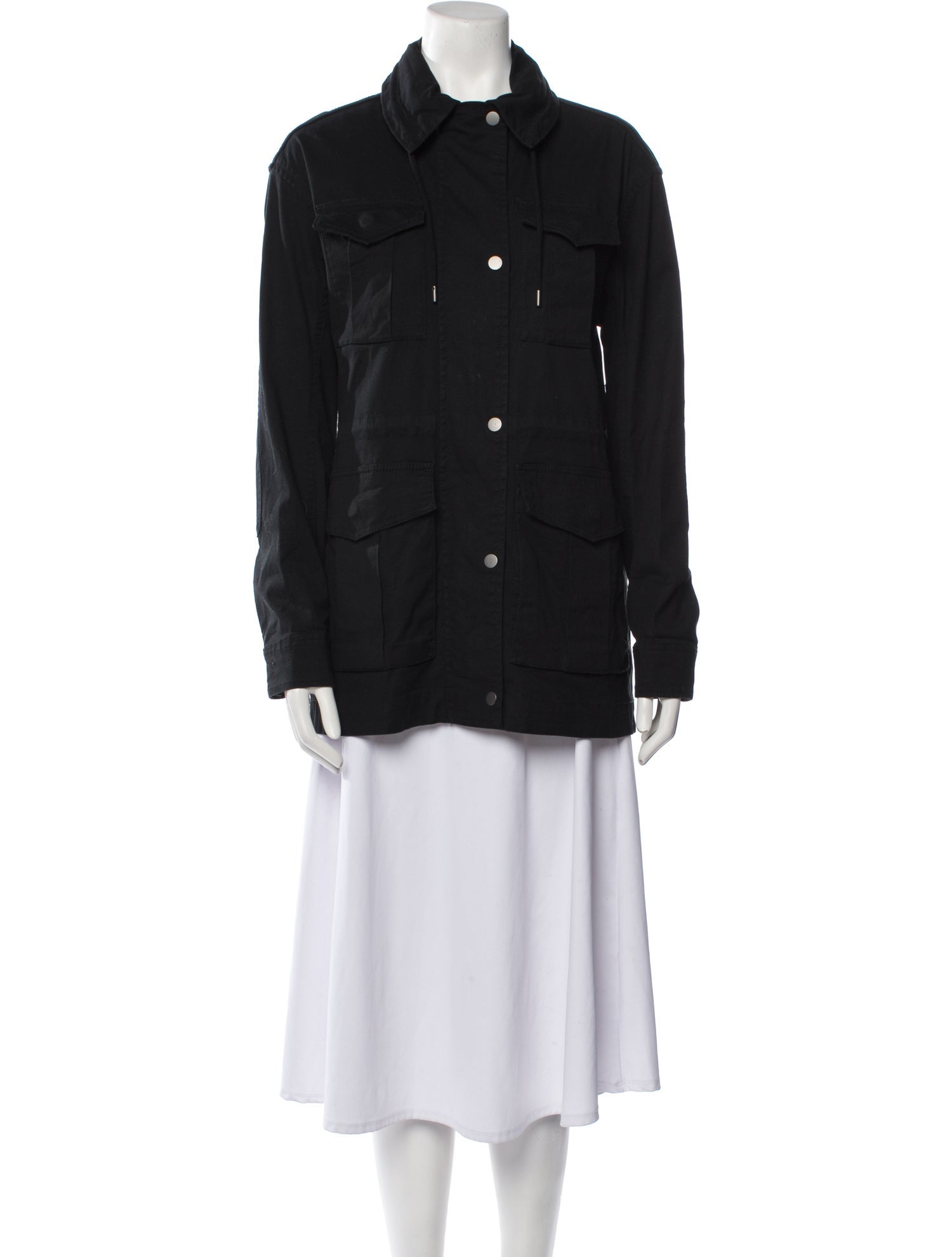 ATM Anthony Thomas Melillo Silk Utility Jacket