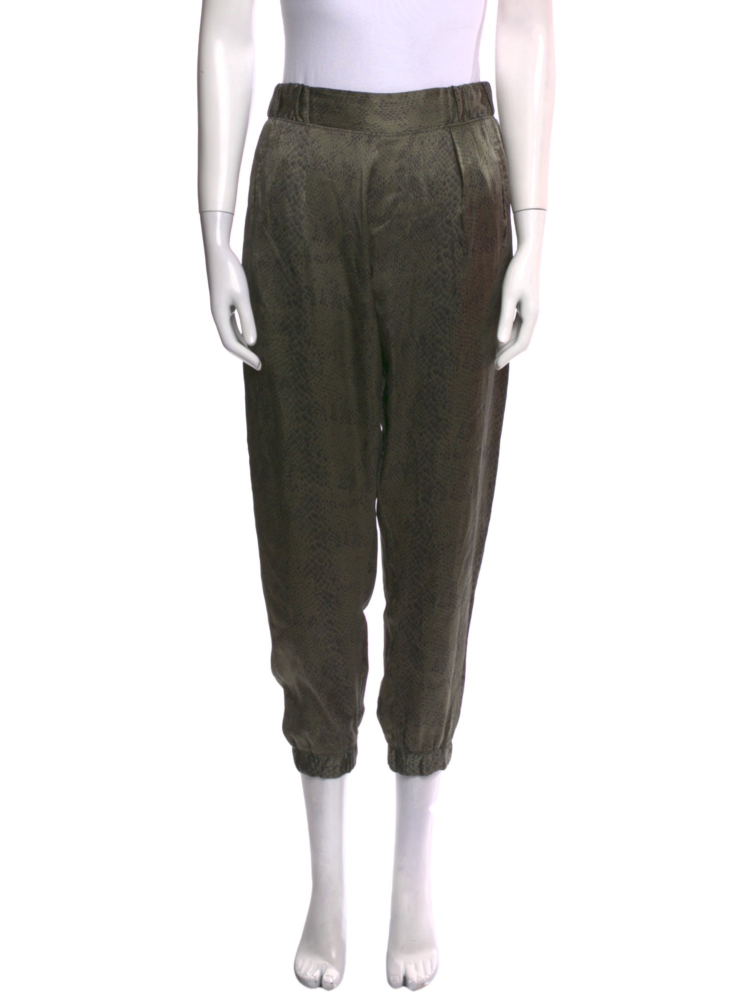 ATM Anthony Thomas Melillo Silk Skinny Leg Pants