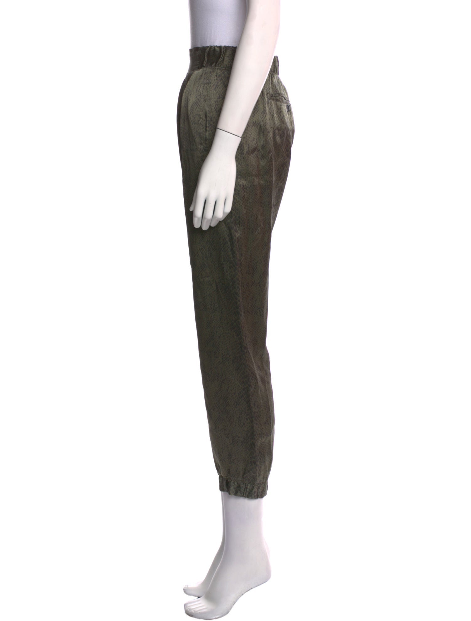 ATM Anthony Thomas Melillo Silk Skinny Leg Pants