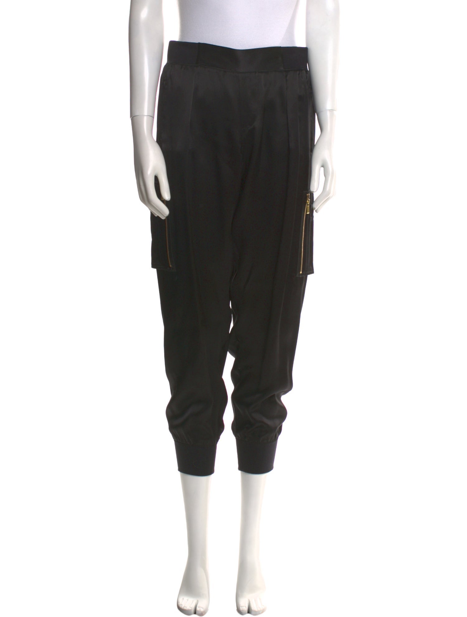 ATM Anthony Thomas Melillo Silk Skinny Leg Pants