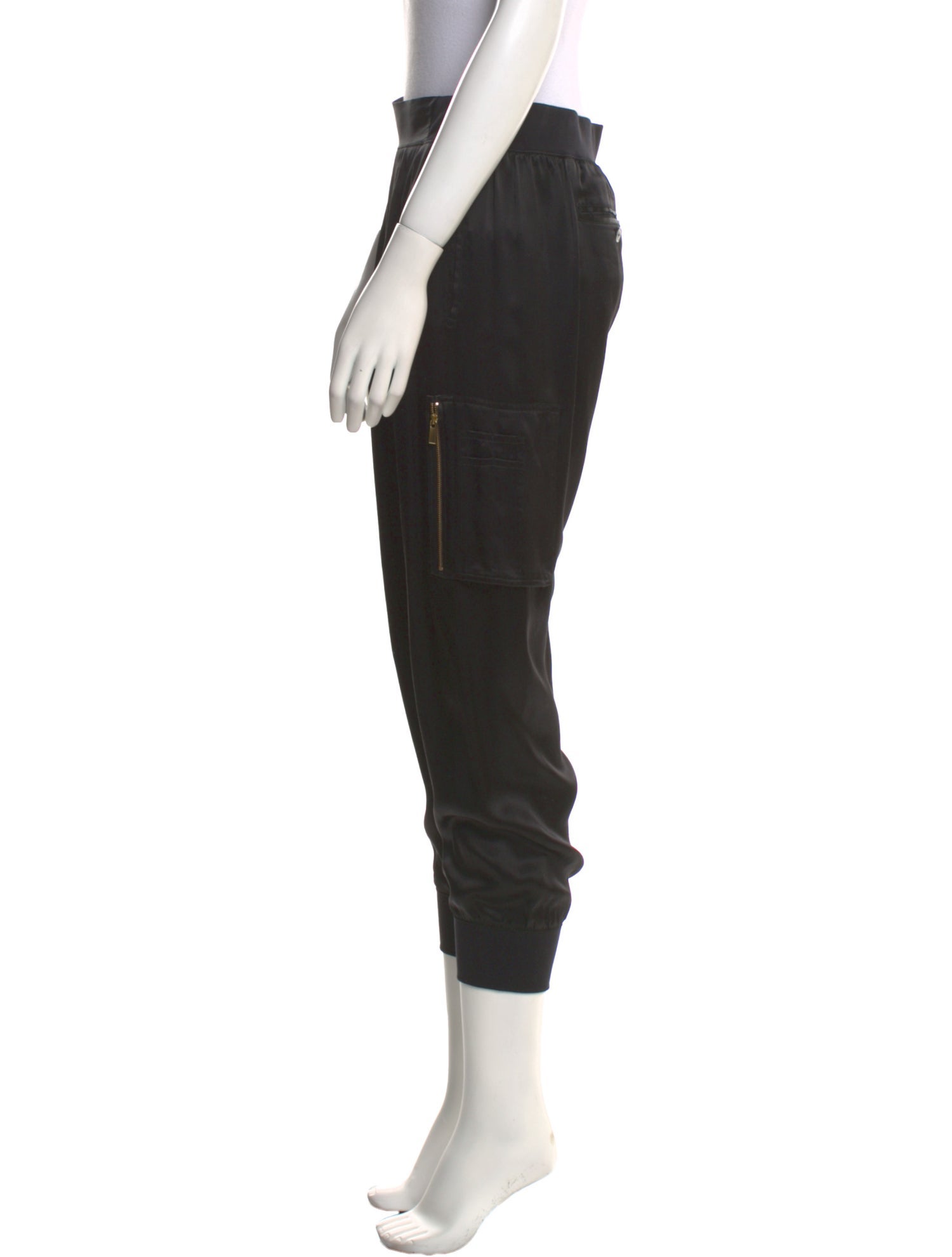 ATM Anthony Thomas Melillo Silk Skinny Leg Pants