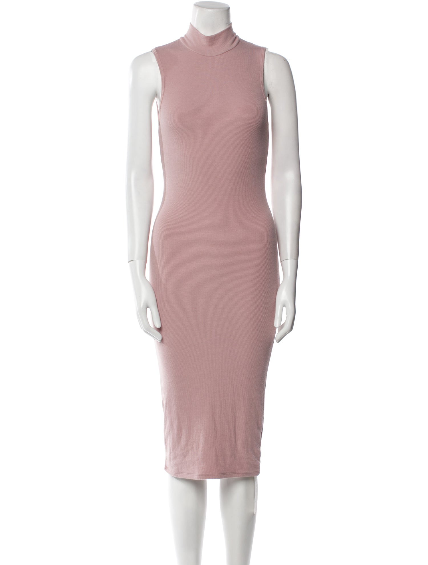 ATM Anthony Thomas Melillo Turtleneck Midi Length Dress