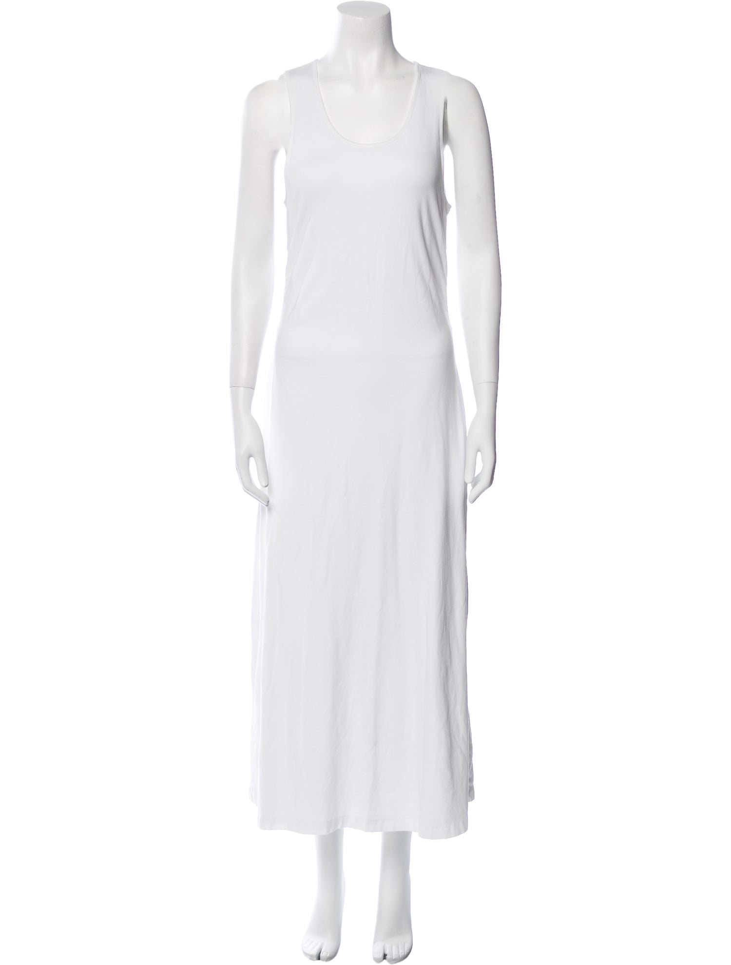 ATM Anthony Thomas Melillo Scoop Neck Long Dress